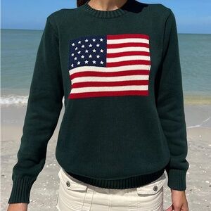 Brandt Melville NICO AMERICAN FLAG SWEATER